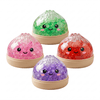 Cute Small Glitter Dumpling Squishy Filled with Colorful Orbeez - Vapewholesalesupplier