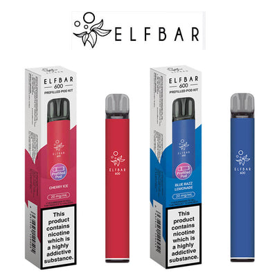 ELF BAR 600 Pre-Filled Pod Kit | Box of 10