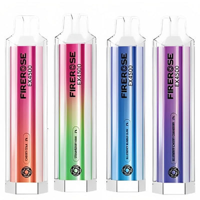 Elux Firerose EX4500 Disposable Vape Device  - Box of 10
