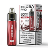 Feoba Pro 6000 Disposable Device, 20MG, Eliquid Base, Blueberry Ice