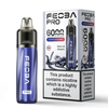 Feoba Pro 6000 Disposable Device, 20MG, Eliquid Base, Blueberry Ice