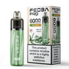 Feoba Pro 6000 Disposable Device, 20MG, Eliquid Base, Blueberry Ice