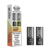 Bling vape pods packaging with two pods on a white background