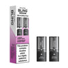 Bling vape pods packaging with two pods on a white background