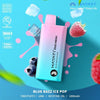 Hayati Duo Mesh 7000 Puffs Disposable Vape Box of 10 , Blueberry Lemon & Lime