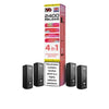 IVG 2400 Reload 4in1 Multi Flavour Pre - filled Vape Pods - Box Of 5 - Eliquid Base - Blue Edition