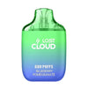 Lost Cloud 600 Puff Disposable Vape Pod Device 20MG  Box of 5 , Blueberry Raspberry