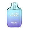 Lost Cloud 600 Puff Disposable Vape Pod Device 20MG  Box of 5 , Blueberry Raspberry