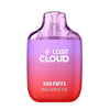 Lost Cloud 600 Puff Disposable Vape Pod Device 20MG  Box of 5 , Blueberry Raspberry
