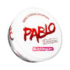 Pablo Nicopods Grape Ice in a round can, featuring bold grape flavour with a refreshing icy touch and strong nicotine in a tobacco-free pouch.
