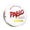 Pablo Nicopods Grape Ice in a round can, featuring bold grape flavour with a refreshing icy touch and strong nicotine in a tobacco-free pouch.