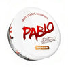 Pablo Nicopods Grape Ice in a round can, featuring bold grape flavour with a refreshing icy touch and strong nicotine in a tobacco-free pouch.