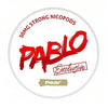 Pablo Nicopods Grape Ice in a round can, featuring bold grape flavour with a refreshing icy touch and strong nicotine in a tobacco-free pouch.