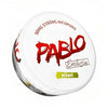 Pablo Nicopods Grape Ice in a round can, featuring bold grape flavour with a refreshing icy touch and strong nicotine in a tobacco-free pouch.