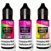 Pack of 10 Vapes Bar Ghost Salts 10ml Nic Salt E - liquid - Eliquid Base - Blueberry Raspberry Cherry