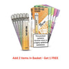 SKE CL2000 vape pen and packaging with banana flavor on a white background