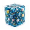 Squishy Life Cubes Ocean - Themed Stretchy Sensory Fidget Cube Toy with Floating Sea Life - Vapewholesalesupplier