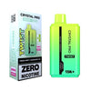 The Crystal Pro Twist 15000 Puff Disposable Vape Device Pack Of 5 0MG, Blue Razz Gummy Bear,  Blue Razz Cherry Ice