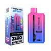 The Crystal Pro Twist 15000 Puff Disposable Vape Device Pack Of 5 0MG, Blue Razz Gummy Bear,  Blue Razz Cherry Ice