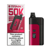 Titan X 50k Prefilled Pod Kit Box of 5 - Vapewholesalesupplier
