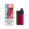 Titan X Prefilled Pod Vape Kit - Eliquid Base - Blue Raspberry