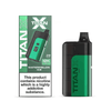 Titan X Prefilled Pod Vape Kit - Eliquid Base - Blue Raspberry