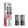 Bling vape pods packaging with two pods on a white background