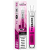 The Crystal Pro Bar 600 Disposable Vape Pod  30 Boxes  1 Carton,   Banana Ice