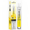 The Crystal Pro Bar 600 Disposable Vape Pod  30 Boxes  1 Carton,   Banana Ice